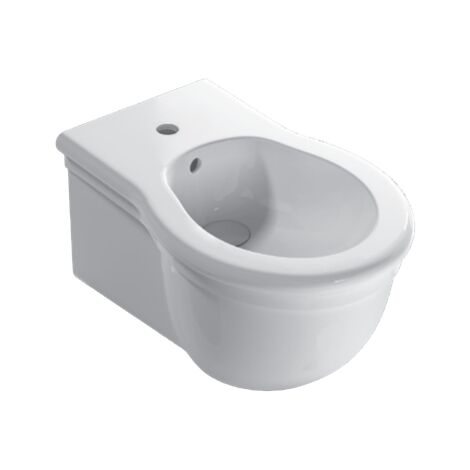 Bidet céramique mural 57x38 cm Globo Paestum PAS10BI  Blanc - Céramique