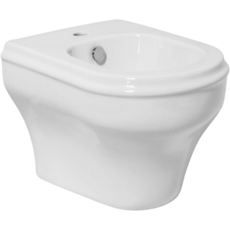 Bidet Charme sospeso cm. 52x40 bianco lucido di Ceramica Azzurra
