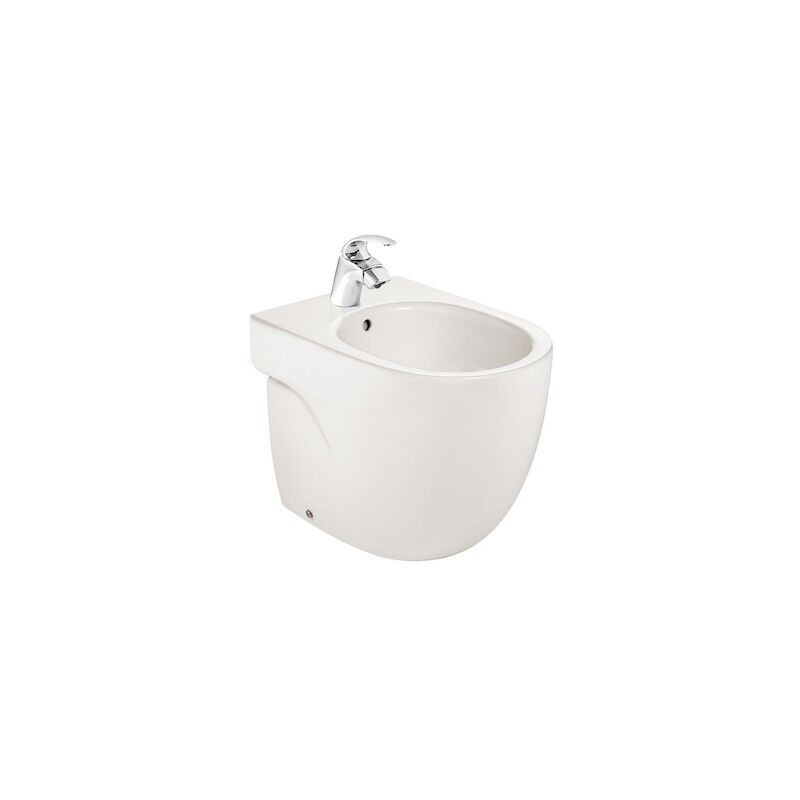 Roca - Bidet compact mural sans couvercle meridian Couleur : Pergamon
