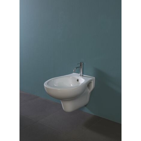 Bidet Confort sospeso disabili cm. 55x37,5 in ceramica bianco
