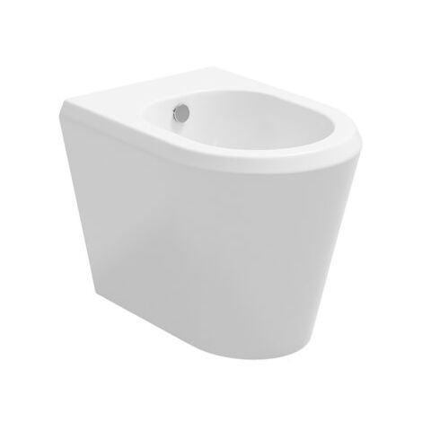 Bidet Cruise filomuro cm. 53x39 bianco lucido di Ceramica GSG