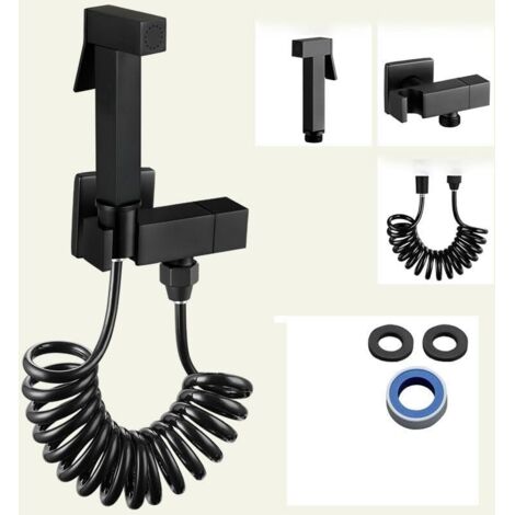 Bidet Douchette Noir Pulvérisateur Multifonctionnel