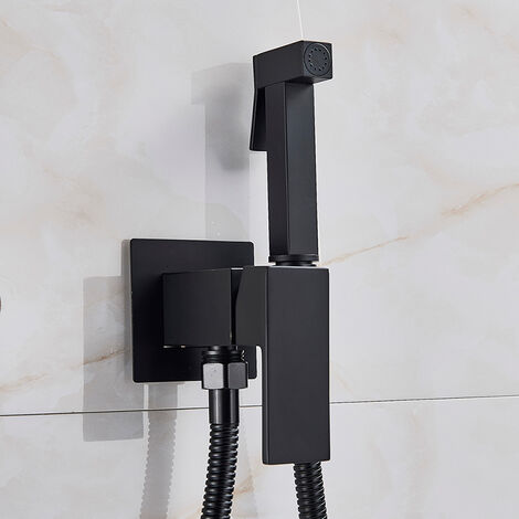 Bidet Duscharmatur Badezimmer Bidet Set Heiß Kalt Wasser Mixer Bidet Sprühkopf Wasserhahn Toilettenarmaturen