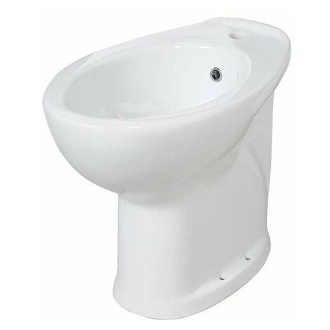 CAESAROO Bidet série EASY en porcelaine vitrifiée blanche Idral 10207 Blanc - Céramique