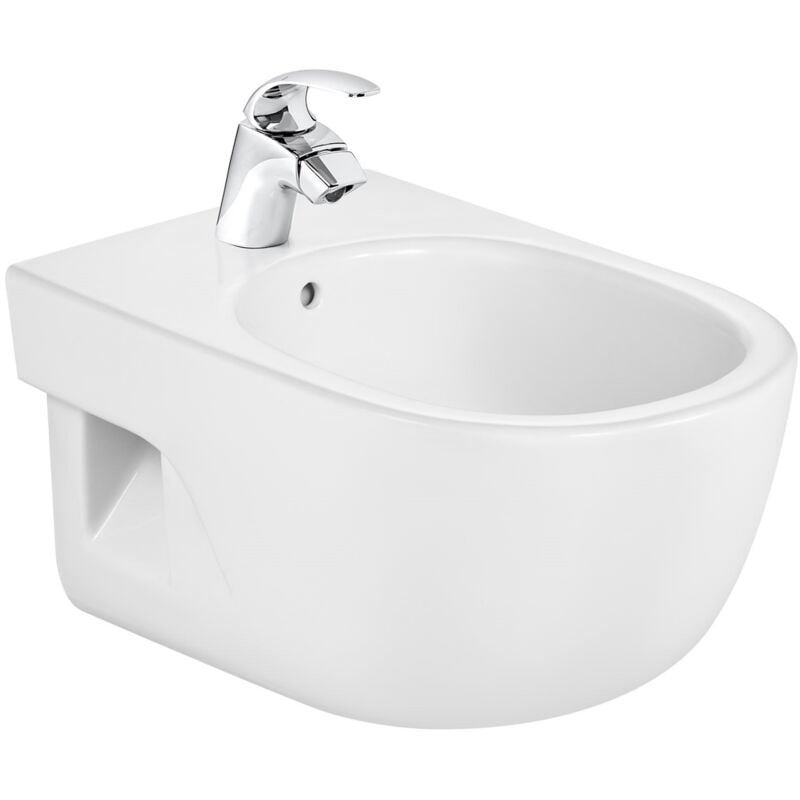 Roca - Bidet suspendu meridian sans couvercle Couleur : Blanc