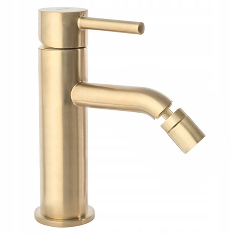 Rea - Bidet Faucet Lungo Brush Gold