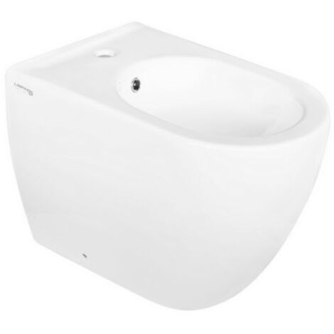 BIDET FILO MURO GRETA Erogazione rubinetto Bianco Op