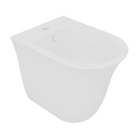 Bidet Flut filomuro bianco lucido di Ceramica GSG