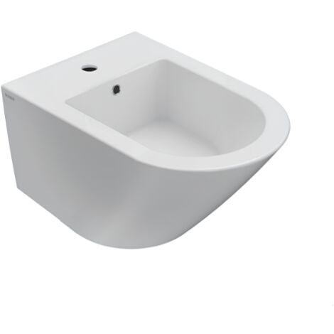 Bidet Forty3 sospeso cm. 52x36 bianco lucido di Ceramica Globo