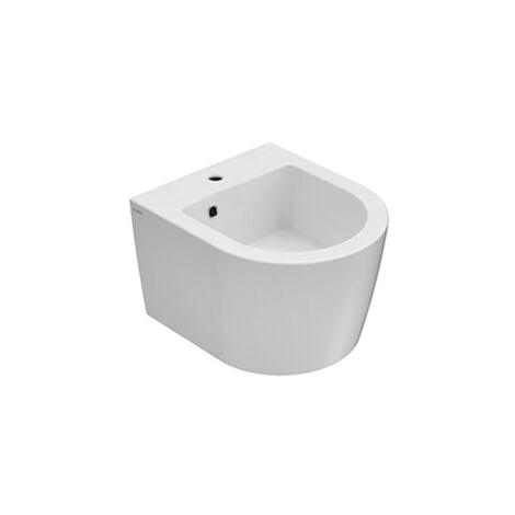 Bidet Forty3 sospeso salvaspazio cm. 43x36 bianco di Ceramica
