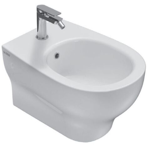 Bidet Grace sospeso cm. 52x36 bianco lucido di Ceramica Globo