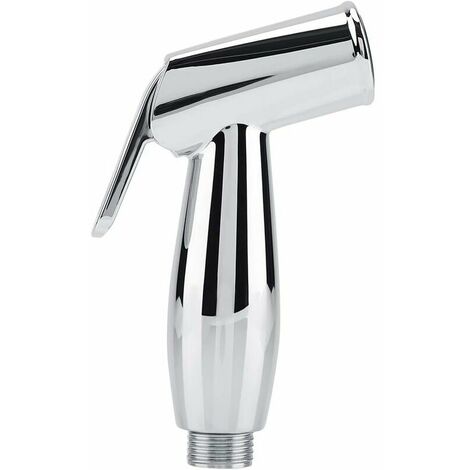 Bidet hand shower for WC, in stainless steel and ABS, with integrated aerator