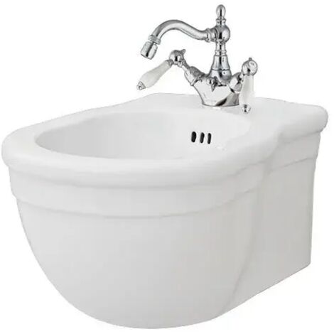 Bidet Hermitage sospeso cm. 55x36 bianco lucido di Art Ceram