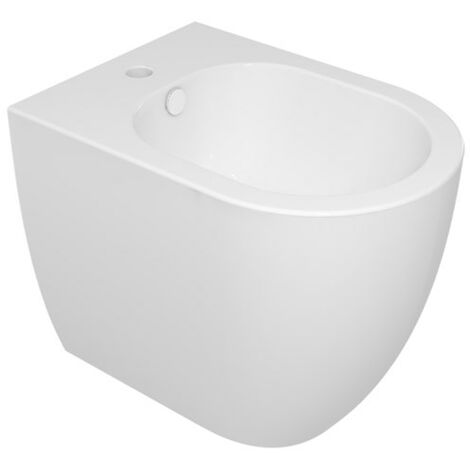 Bidet Like filomuro cm. 52,5x36 bianco lucido di Ceramica GSG
