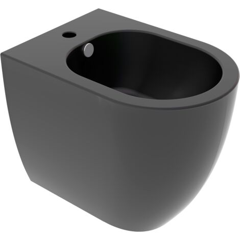 Bidet Like filomuro nero opaco di Ceramica GSG