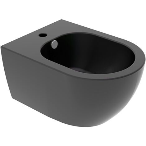 Bidet Like sospeso nero opaco di Ceramica GSG