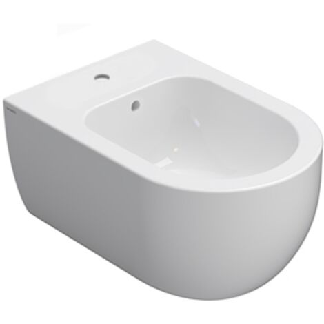 Bidet Mode sospeso cm. 53x34 bianco lucido di Ceramica Globo