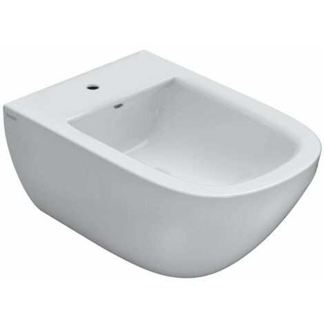 Bidet mural 58x37 cm Globo Stockholm céramique LAS09BI  Blanc - Céramique
