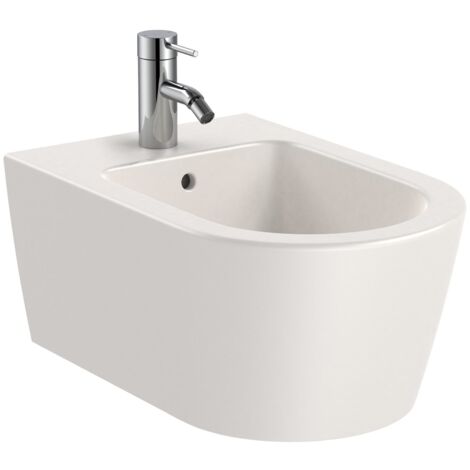 Bidet mural ROUND INSPIRA sans couvercle - ROCA Couleur : Beige