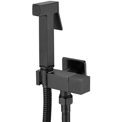 Bidet portatile per WC, kit bidet per WC in stile francese, bidet per WC tutto in uno, kit bidet completo per WC