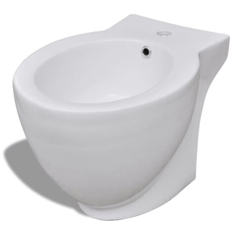 DOC&ET² Bidet rond Céramique haute qualité Blanc