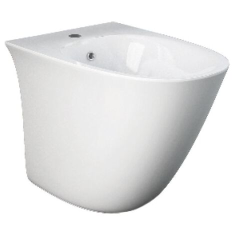 BIDET SENSATION FILO MURO CM. 52 Erogazione Rubinetto