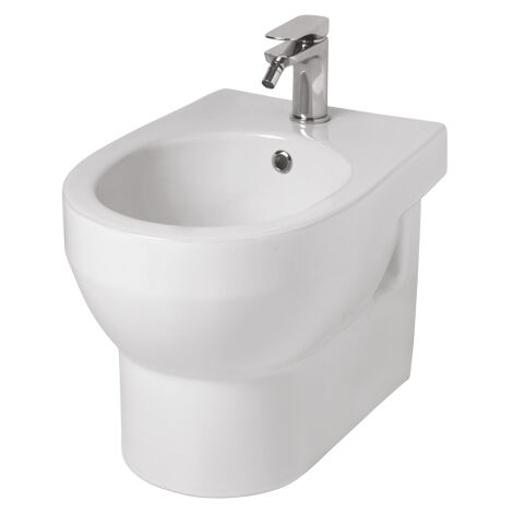 Bidet Smarty 2.0 sospeso cm. 50x35 bianco lucido di Art Ceram