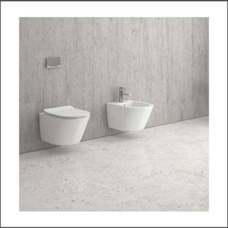 Bidet Sorrento Sospeso - Ceramica - Colore Bianco