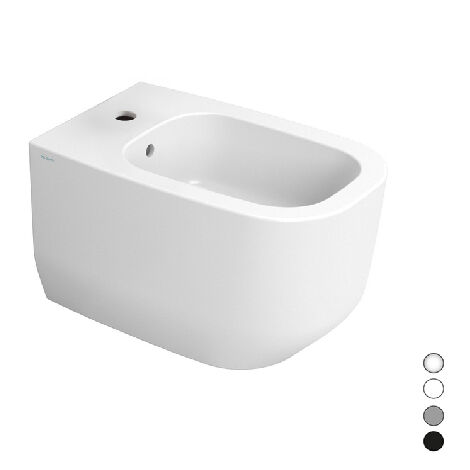 Bidet sospeso alba bianco