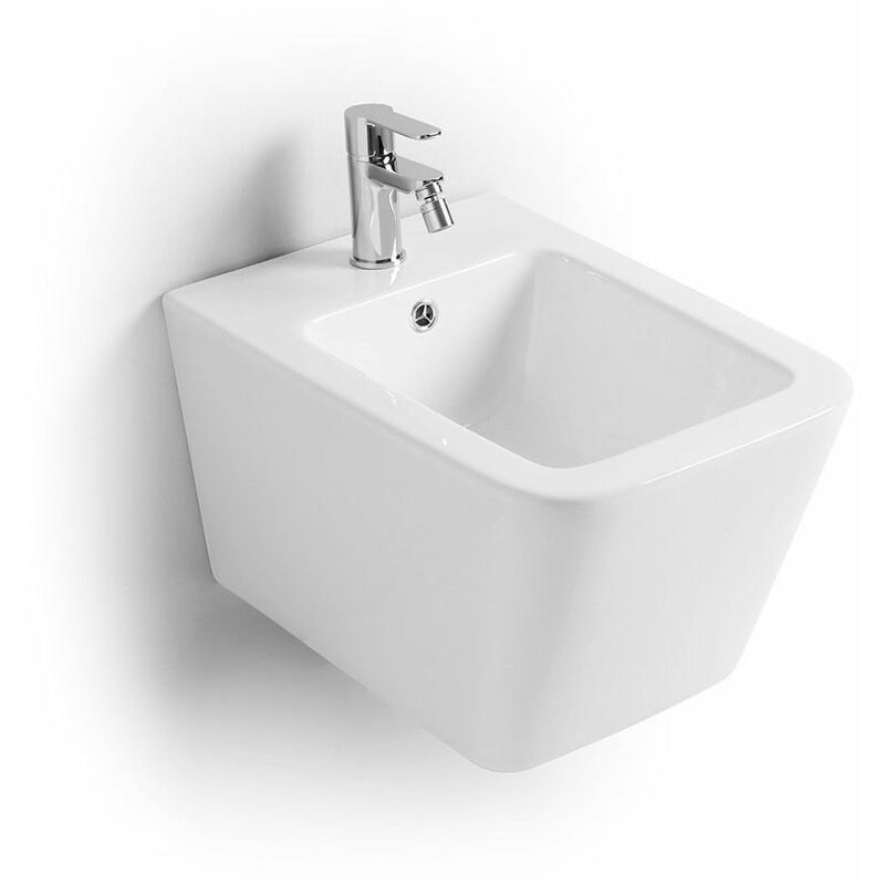 Bidet Sospeso Alla Parete In Ceramica Rock