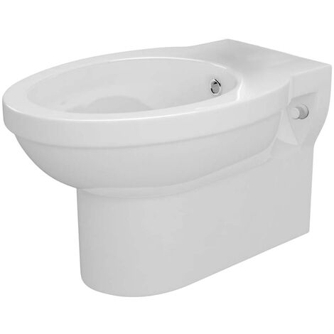 Bidet sospeso calla bianco