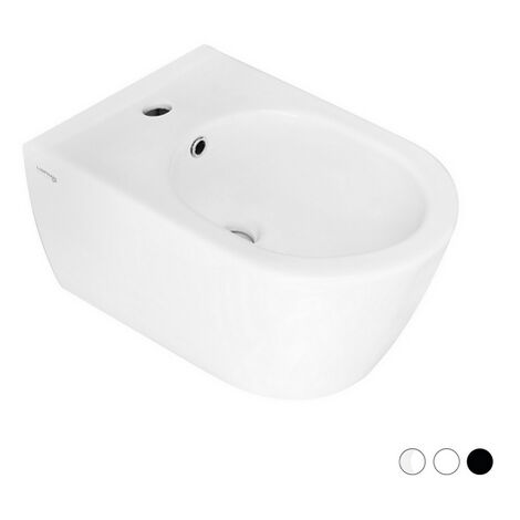 Bidet sospeso greta nero opaco erogazione rubinetto