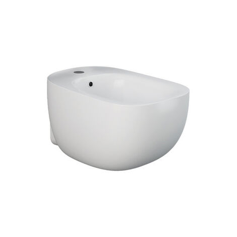 Bidet sospeso Illusion con fissaggio nascosto e rubinetto integrato