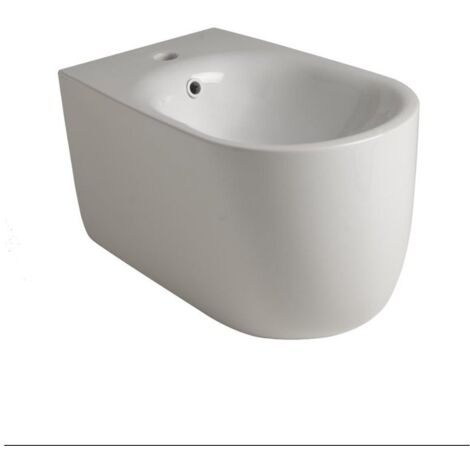 Bidet Sospeso Kerasan "Nolita" Bianco Lucido