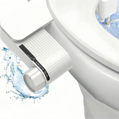 Bidet Sprayer Bidet Attachment für Toilette mit Schlauch Edelstahl tragbare einstellbare Druckregelung Reisehahn nicht-elektrische Handheld Bad Bidet Hygiene Reinigungsset für Frauen