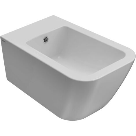 Bidet Stone sospeso cm. 56x36 bianco lucido di Ceramica Globo