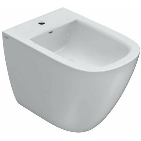 Bidet sur pied 58x37 cm Globo Stockholm céramique LA009BI  Blanc - Céramique