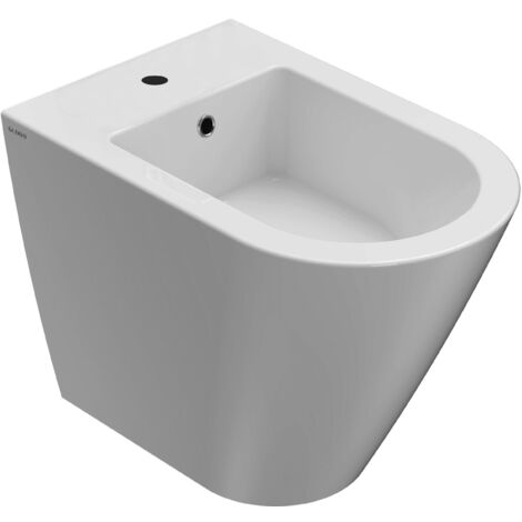 Bidet sur pied en céramiquemulti 57x36 cm Globo Forty3 FO009BI  Blanc - Céramique