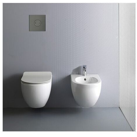 Bidet Suspendu 1 Trou White Mat - CRISTINA ONDYNA WCIB202024