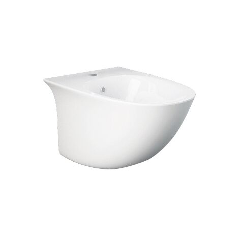 Bidet suspendu avec fixation cachée et robinet intégré