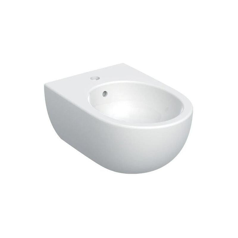 Geberit - Bidet suspendu blanc brillant Selnova Premium