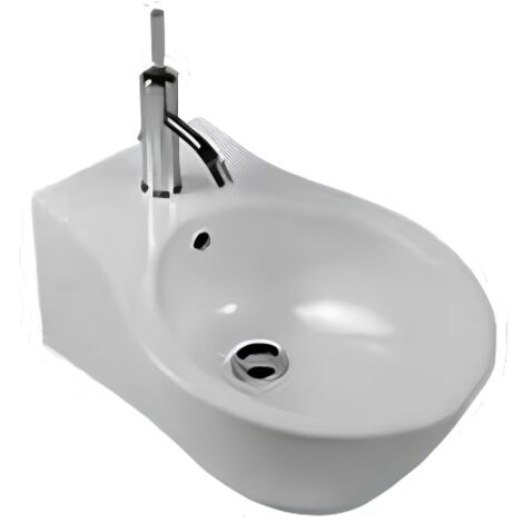 Bidet suspendu blanc brillant - Hatria Nido