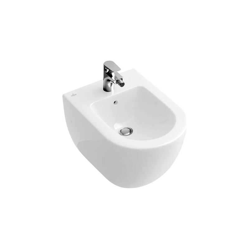 Bidet suspendu blanc brillant - Villeroy Subway