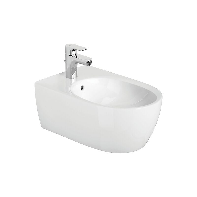 Bidet suspendu blanc format Design