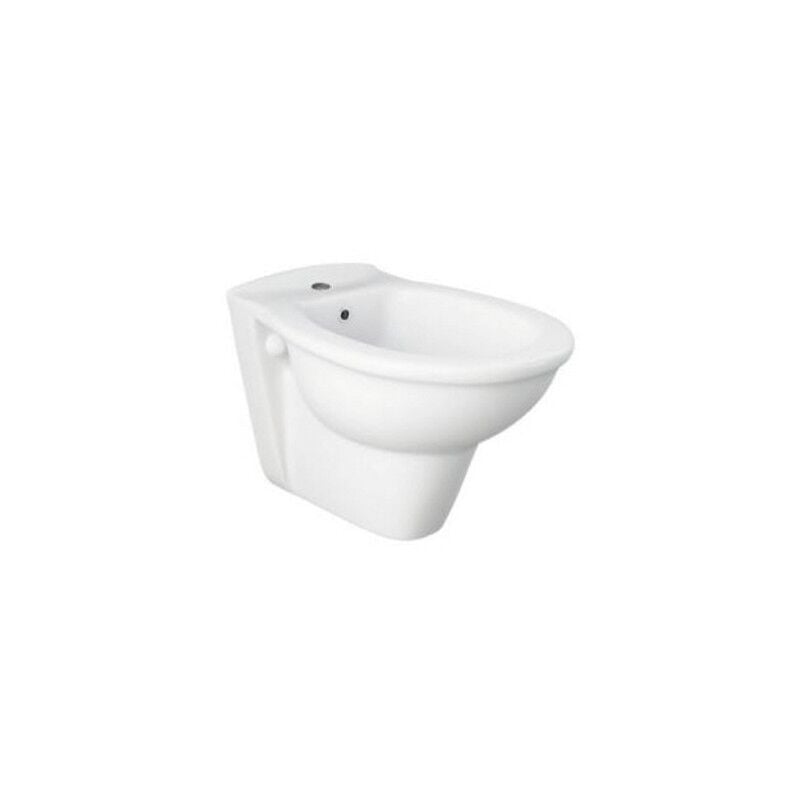 Abitare - Bidet suspendu 36,5x55x38,5 cm en céramique blanc brillant - Rak Ceramics Karla