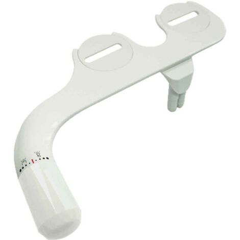 Bidet Toilette WC, Double buse Pulvérisateur Bidet Toilette, 2 Modes Pression deau Réglable pour Bidet, Nettoyage Avant