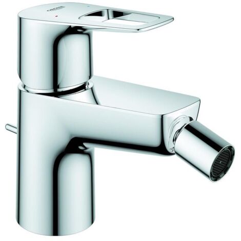 Bidetmischer Grohe Bauloop, Ausladung 117 mm, chrom - 23338001