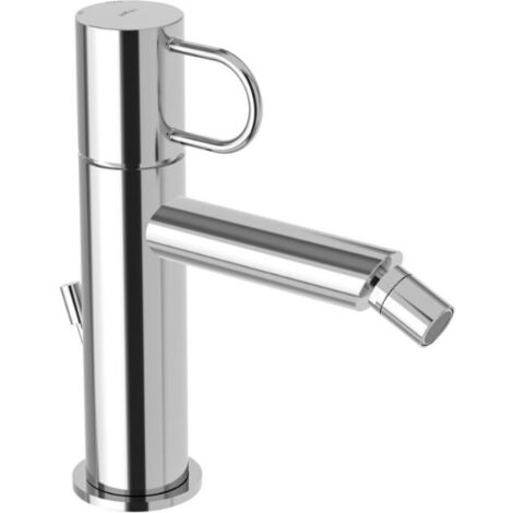 Bidetmischer mit Clic-Clac 1"1/4G Abfluss Paffoni Joker Serie JK131KCR  Verchromt - Messing