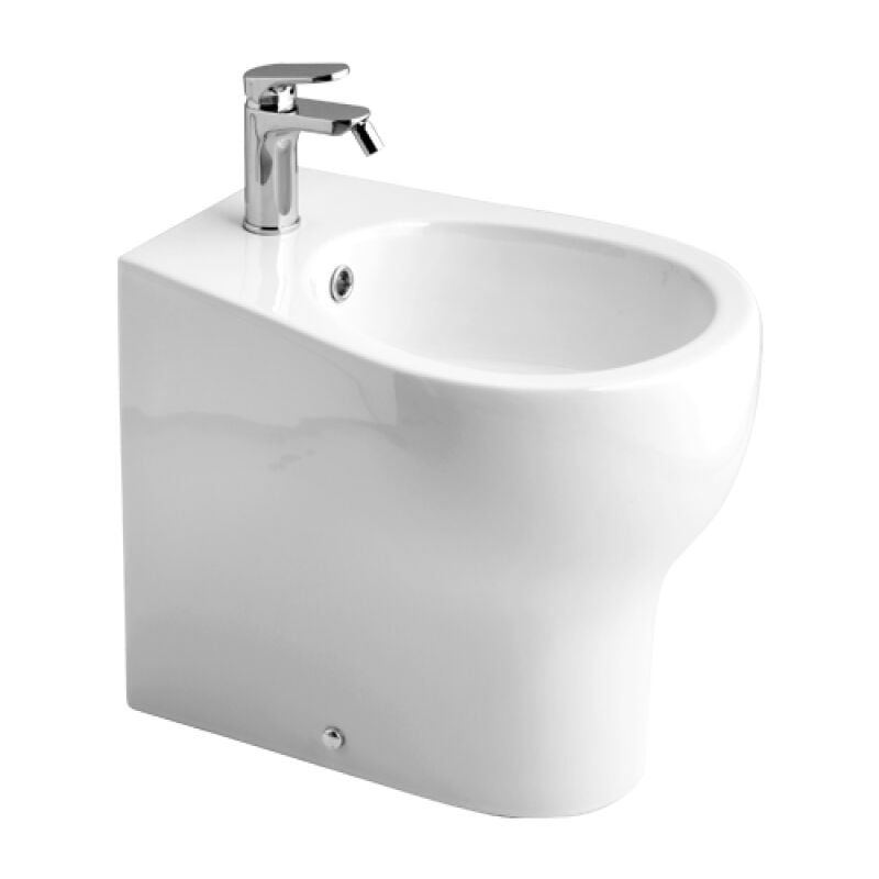 Kiamami Valentina - Bidet à Chasse D'eau En Céramique Sur Pied Soave