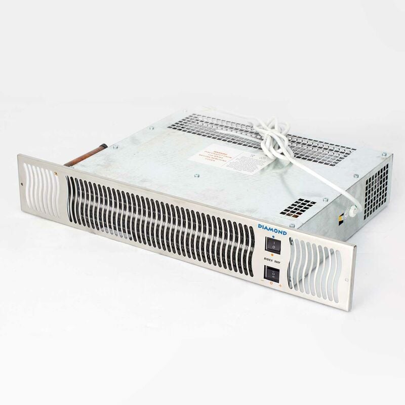 Manissa - Bidex 900 Central Heating Plinth Heater with Stainless Steel Grille